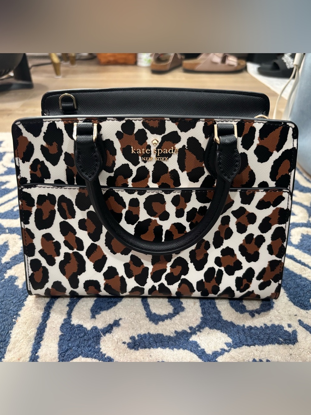 kate spade Madison Animal Print Satchel
